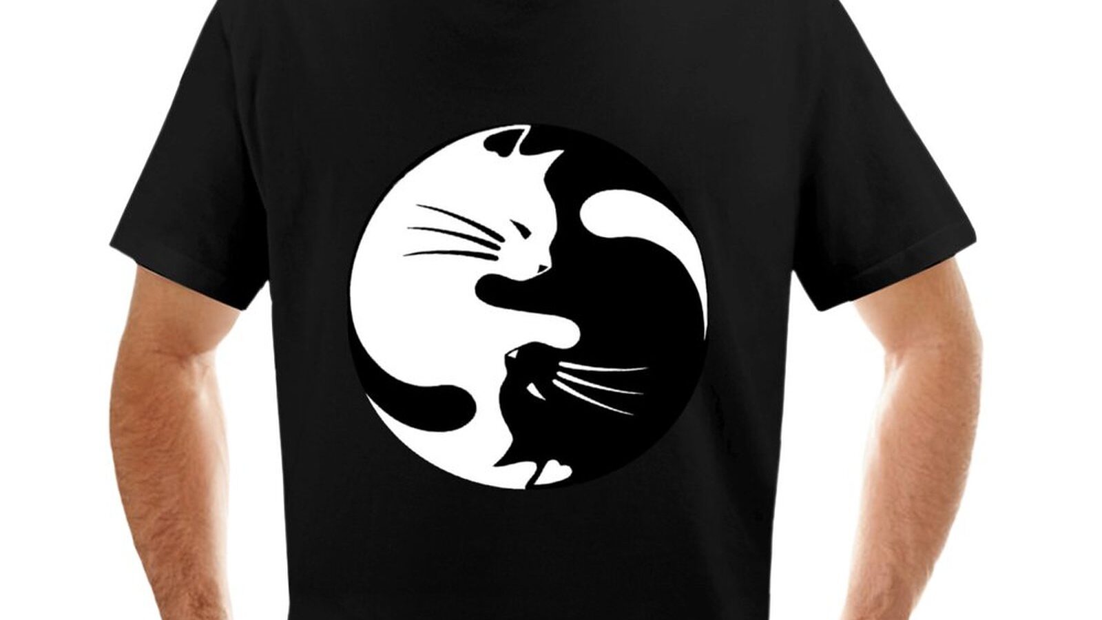 Yin Yang Cats T-Shirts