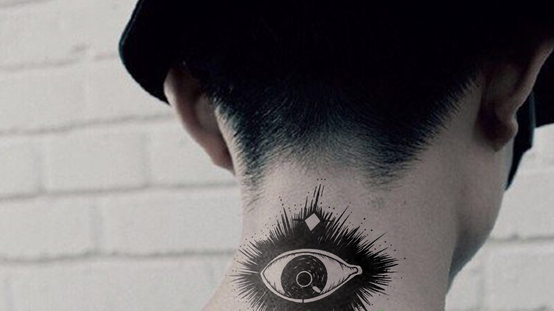 realistic eye tattoo