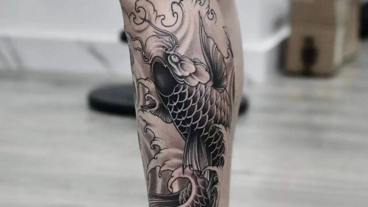 fish tattoo for male