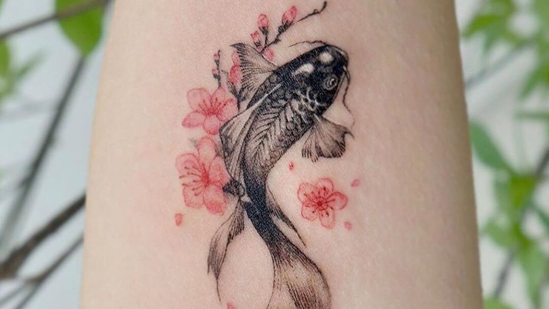 yin yang fish tattoos